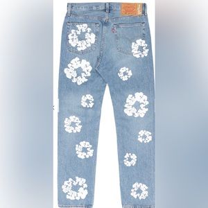 Denim tear x levi jeans